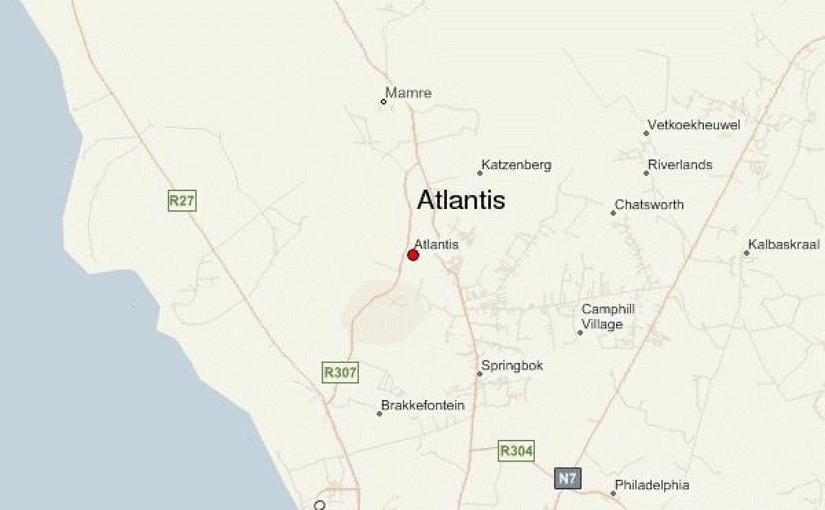 karta Atlantis Kapsztad 
