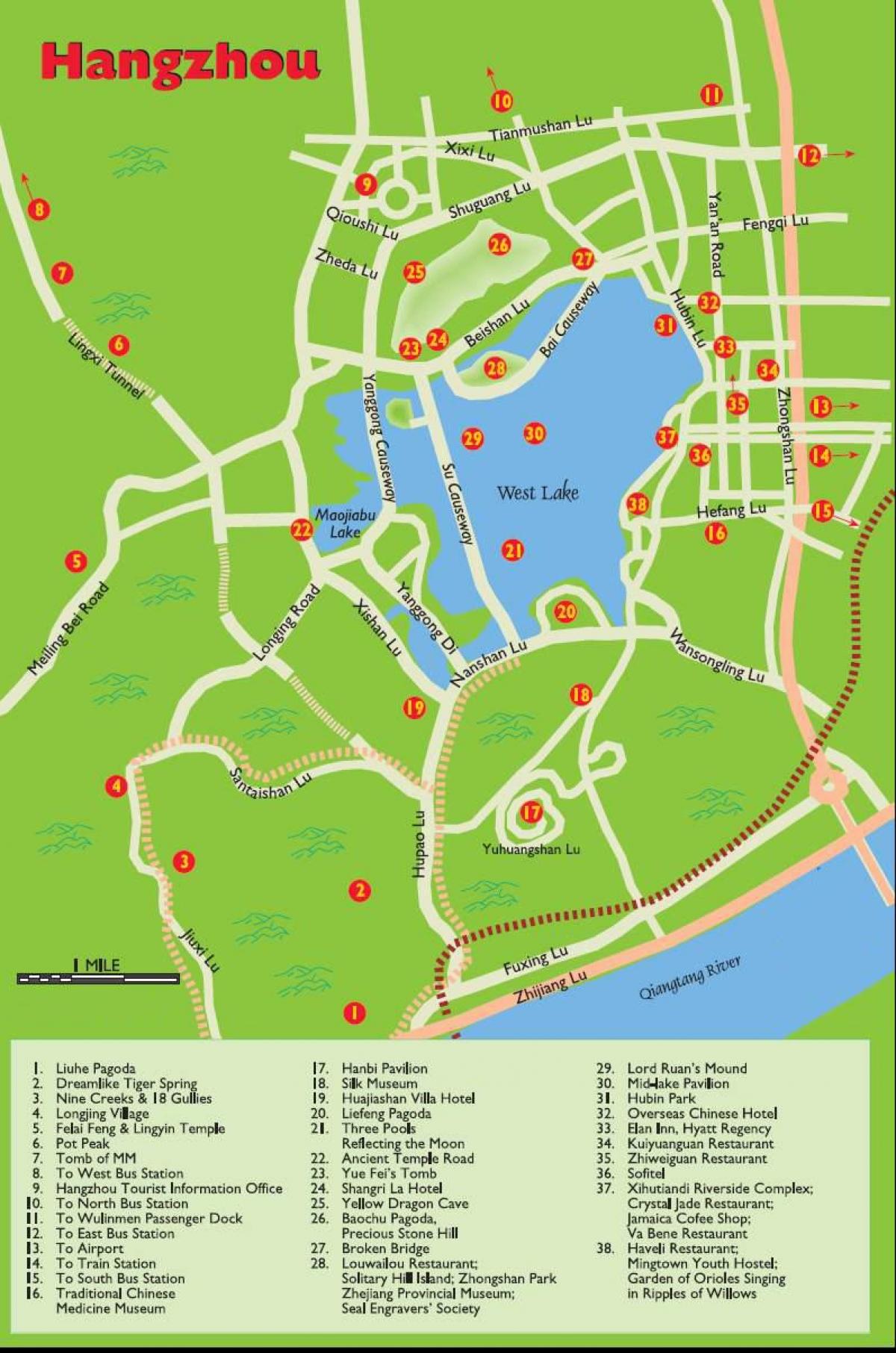 mapa Westlake Kapsztad