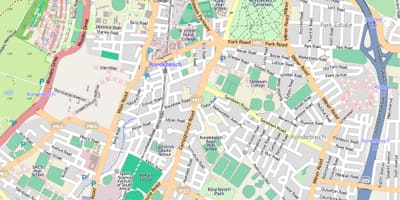 Mapa рондебош, Kapsztad