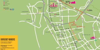 Mapa Cape Флэтс